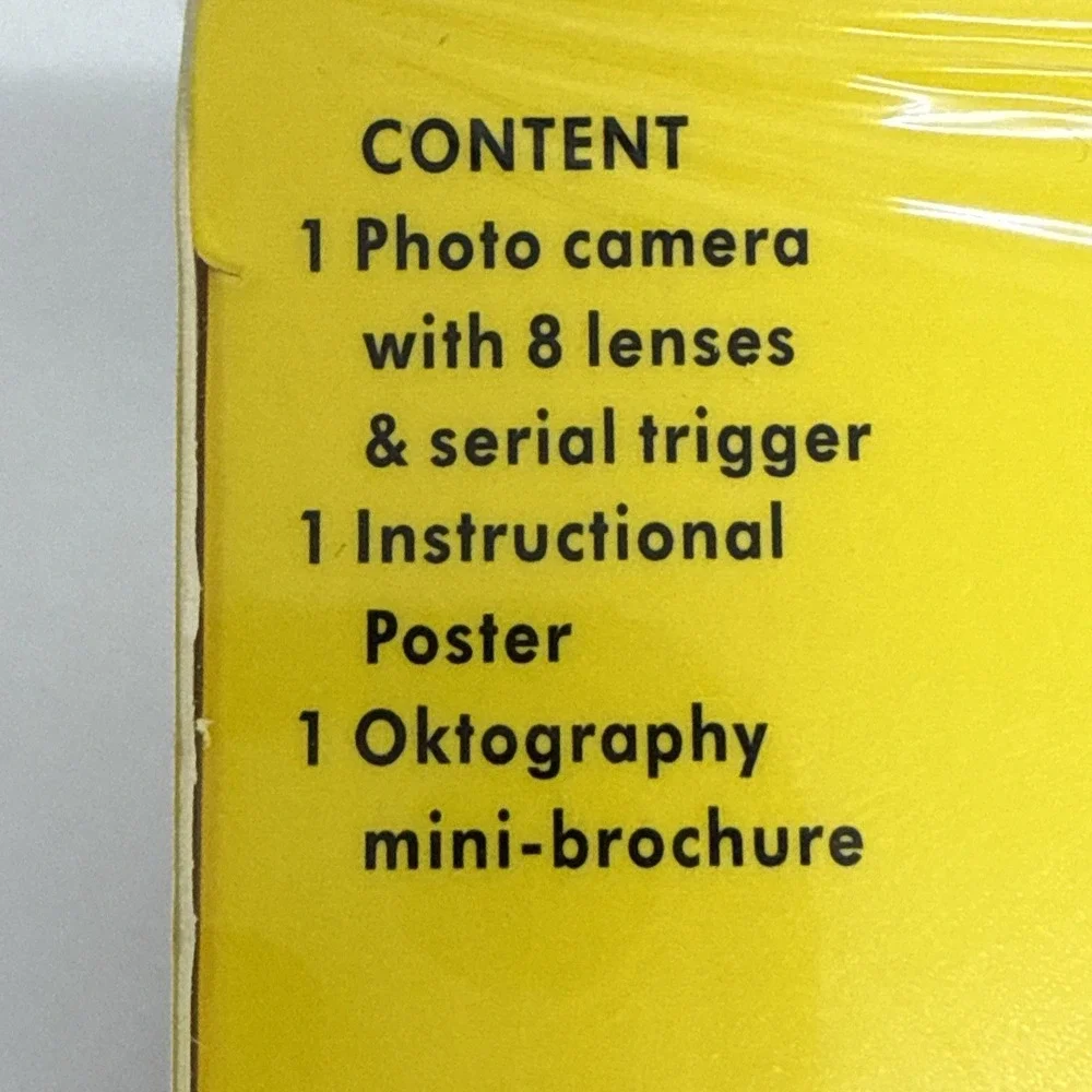 Lomography Oktomat 35mm Film Camera 8 Lens Sequential Photography NEW IN BOX!